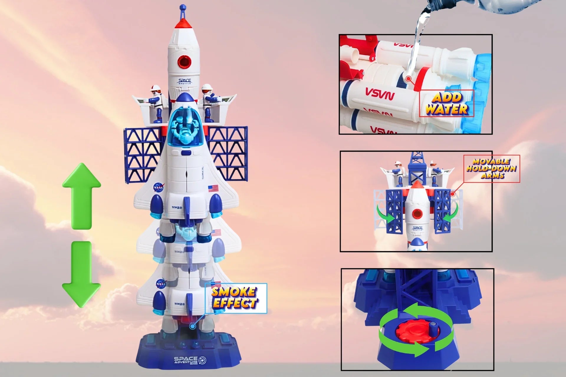 Daron SPACE ADVENTURE LAUNCH PLAYSET