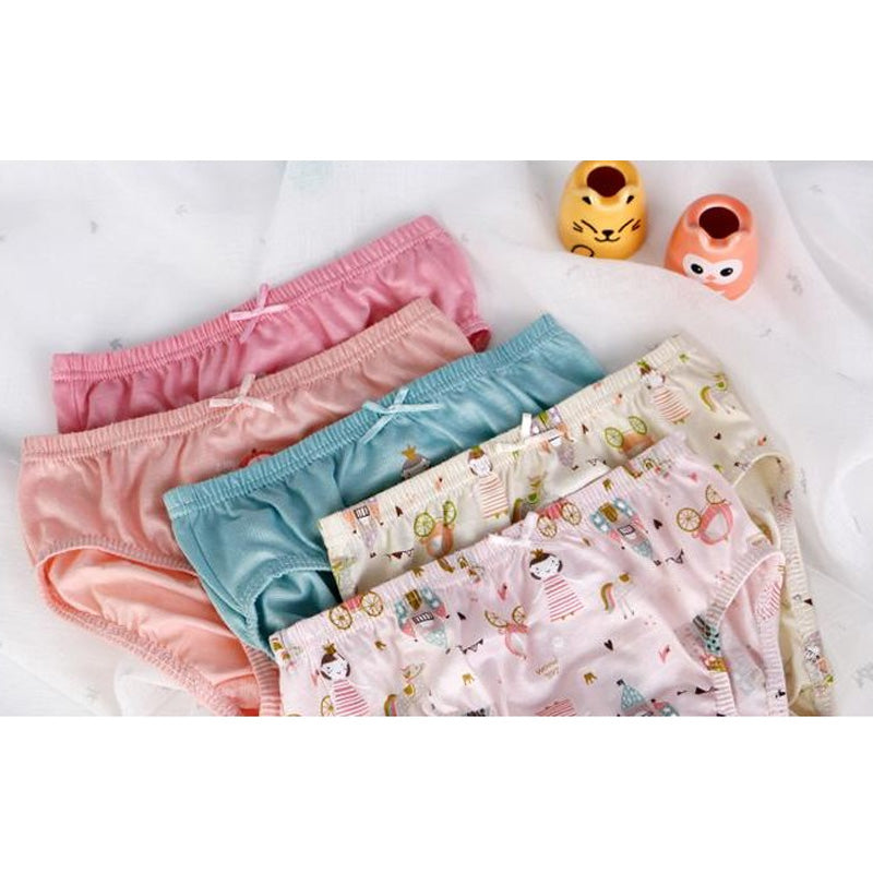 Daily Kids Underwear For Girl 5pcs Set - Princess