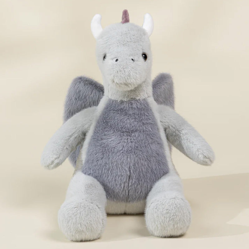 Coco Village Dino Plush Toy Grey Dragon