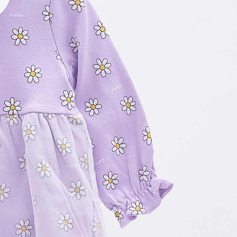 Ella Floral Korean Toddler Dress