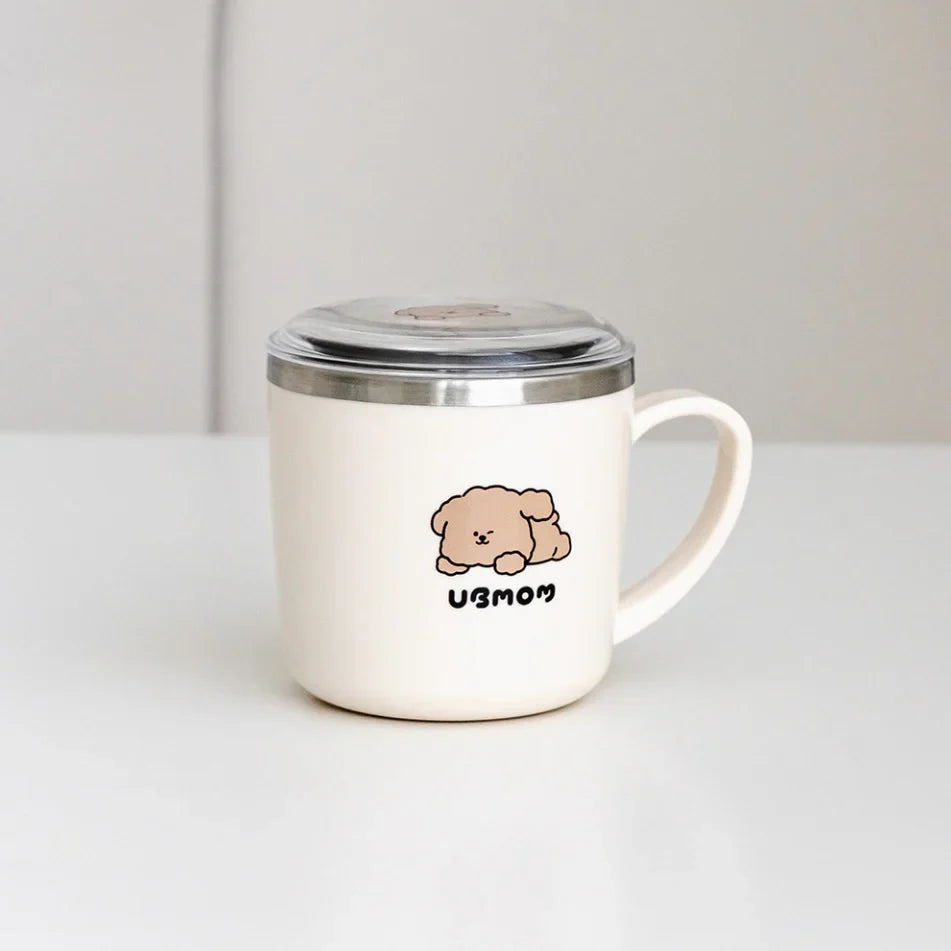 UBMOM Choco Mong Tableware Gift Set (Plate / Bowl / Cup / Spoon & Fork)