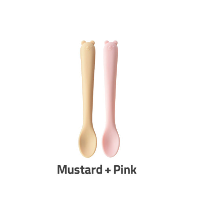 BABY & I Bellable Gomi Babyfood Feeding Spoon 2p