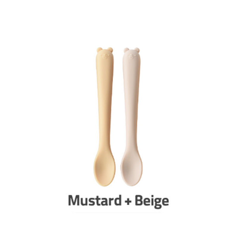 BABY & I Bellable Gomi Babyfood Feeding Spoon 2p
