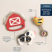 Itzy Ritzy Itzy Bitzy Jamboree Music Set Farm 3PCS