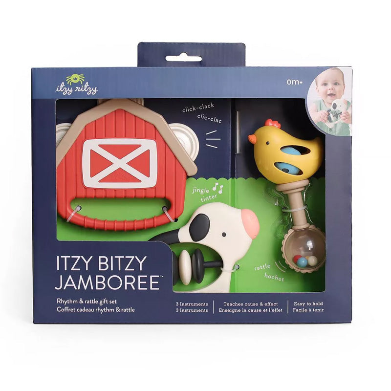 Itzy Ritzy Itzy Bitzy Jamboree Music Set Farm 3PCS