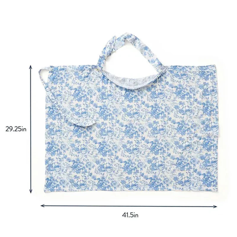 Itzy Ritzy Breastfeeding Cover - Blue Toile