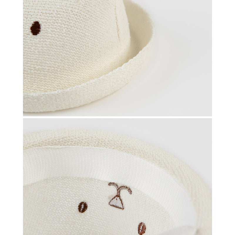 Happy Prince Johnny Bear Baby Straw Hat