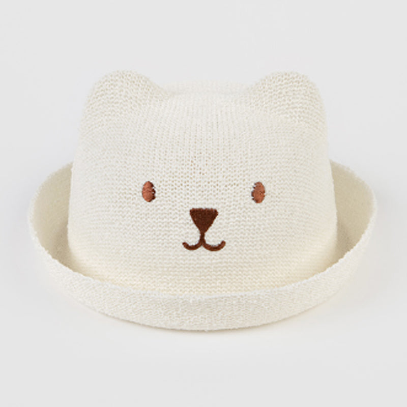 Happy Prince Johnny Bear Baby Straw Hat