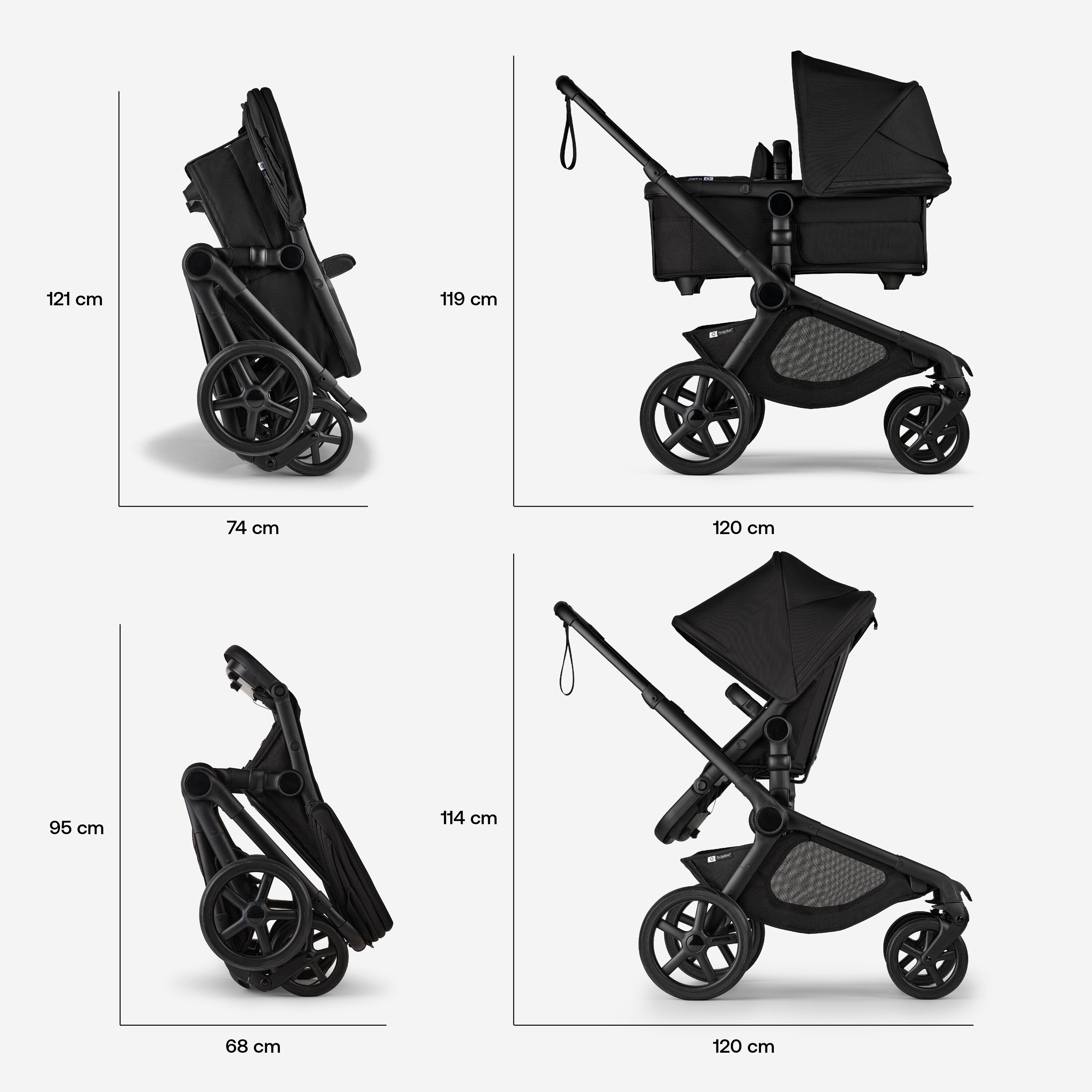 Bugaboo Kangaroo Complete Single-to-Double Stroller