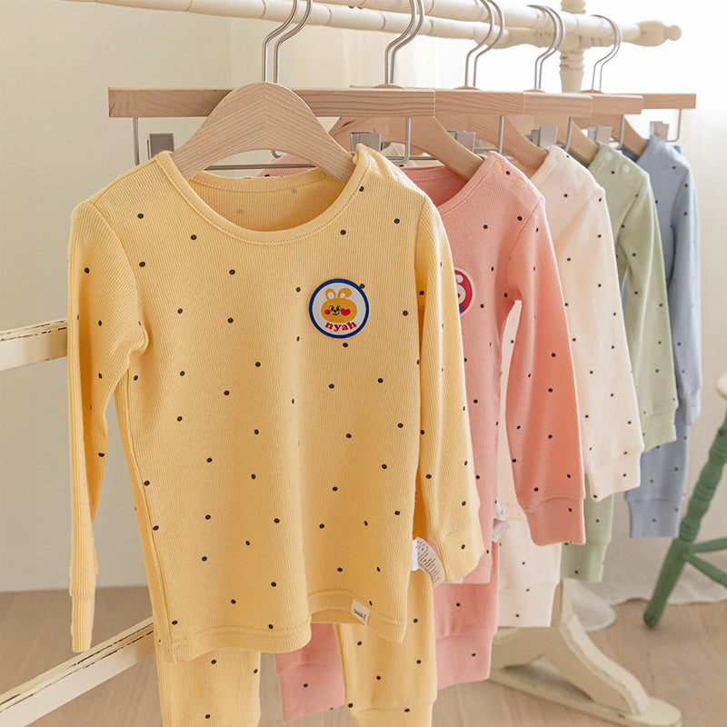 Korean Kids Modal Pajamas Set-Bubble Tea