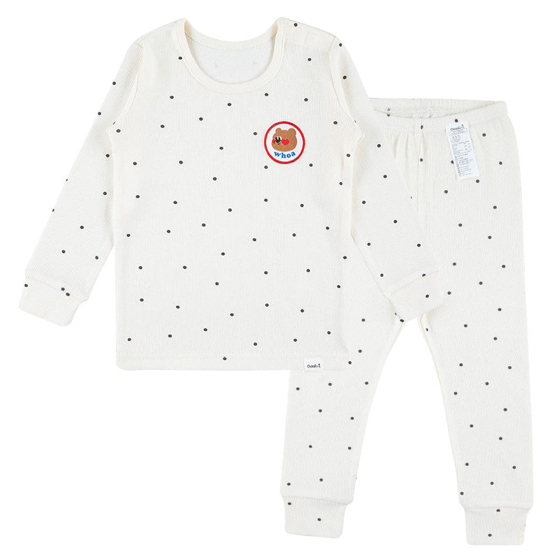 Korean Kids Modal Pajamas Set-Bubble Tea