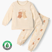 Korean Kids Organic Pajamas Set-Good Friend