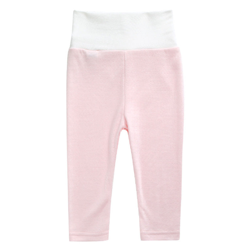 Korean Kids Cotton Pajamas Set-Angel Pink
