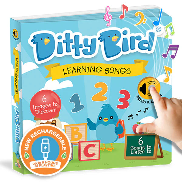 Ditty Bird Learning Songs | USB-C Rechargeable