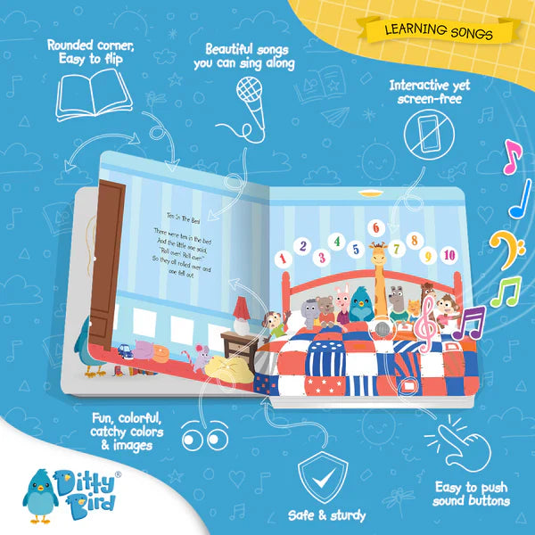 Ditty Bird Learning Songs | USB-C Rechargeable