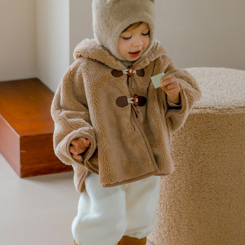 Happy Prince Loti Duffle Fleece Baby Cape