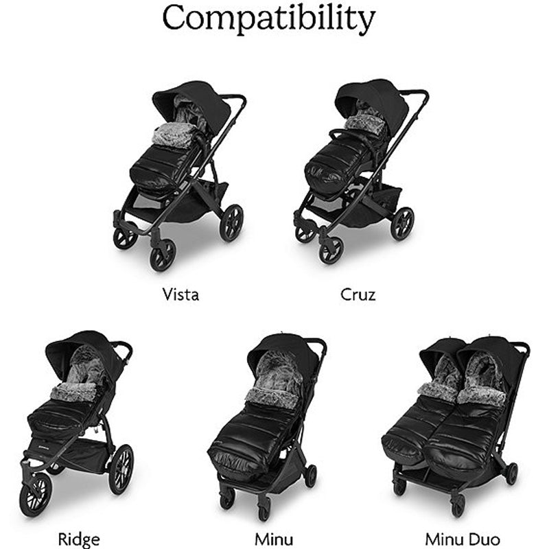 footmuff compatible with uppababy cruz UPPAbaby CozyGanoosh Luxe Lyla