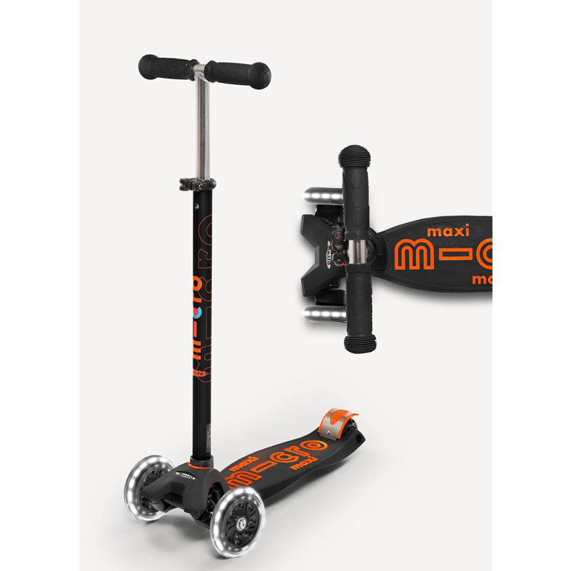 Micro Kickboard Maxi Deluxe With LED Wheels Age 5-12