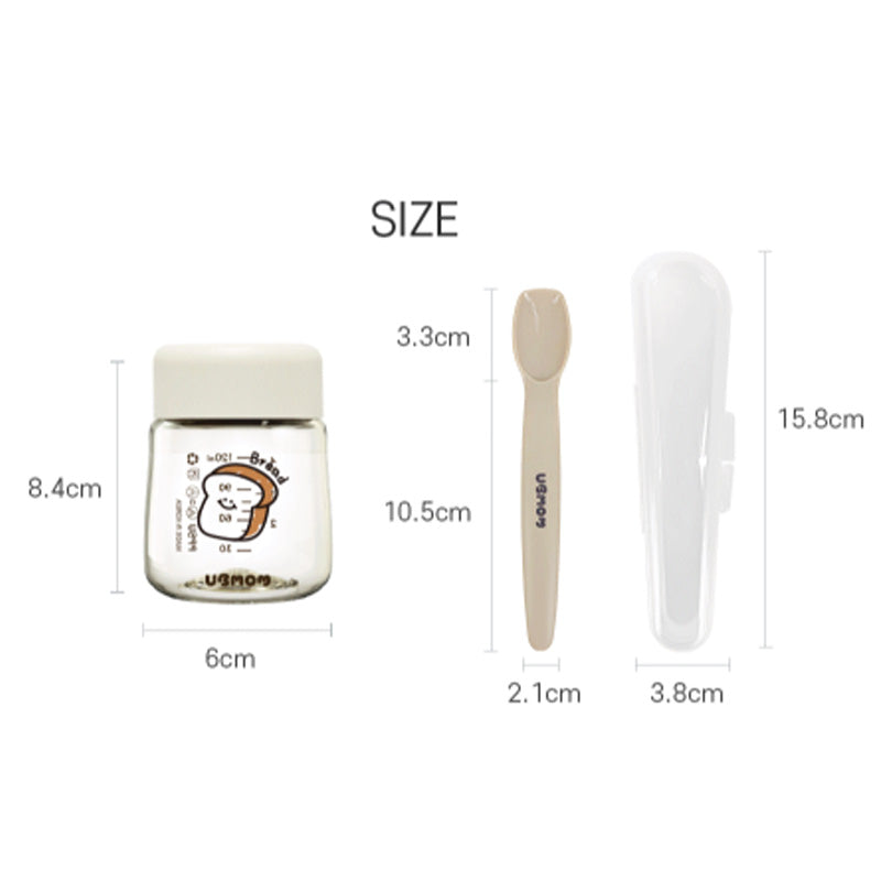 UBMOM PPSU Baby Food Containers 3pc set