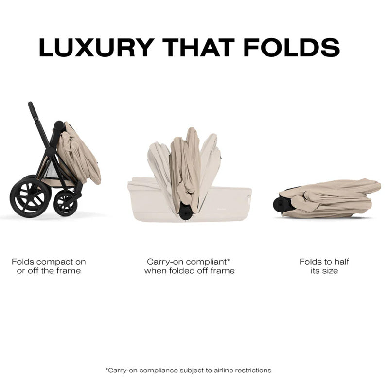 Cybex PRIAM Fold Lux Carry Cot - Comfort Collection