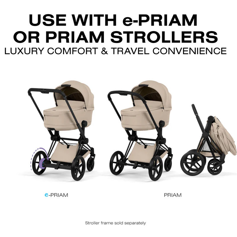 Cybex PRIAM Fold Lux Carry Cot - Comfort Collection