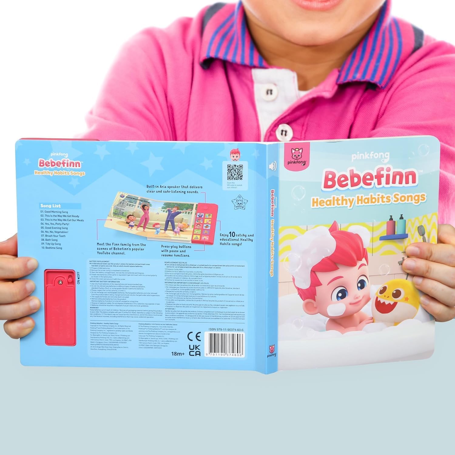 Pinkfong Bebefinn Healthy Habits Sound Book