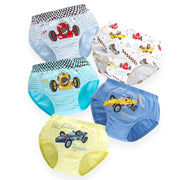 Daily Kids Underwear For Boy 5pcs Set - Racing Car