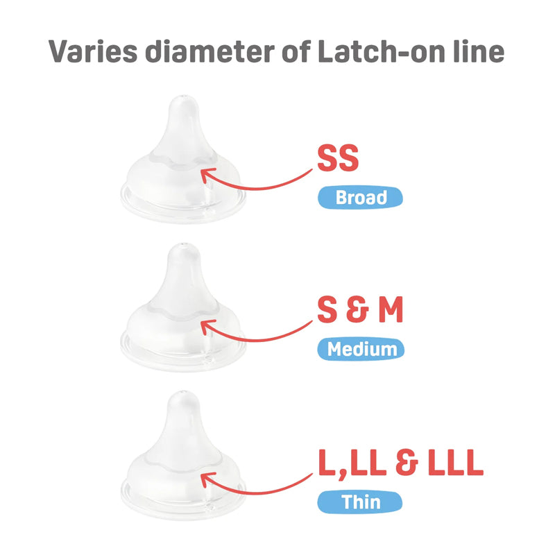 Pigeon Silicone Nipple (LL), 9+ Months, 2 pack