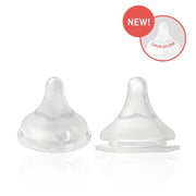 Pigeon Silicone Nipple with Latch-On Line