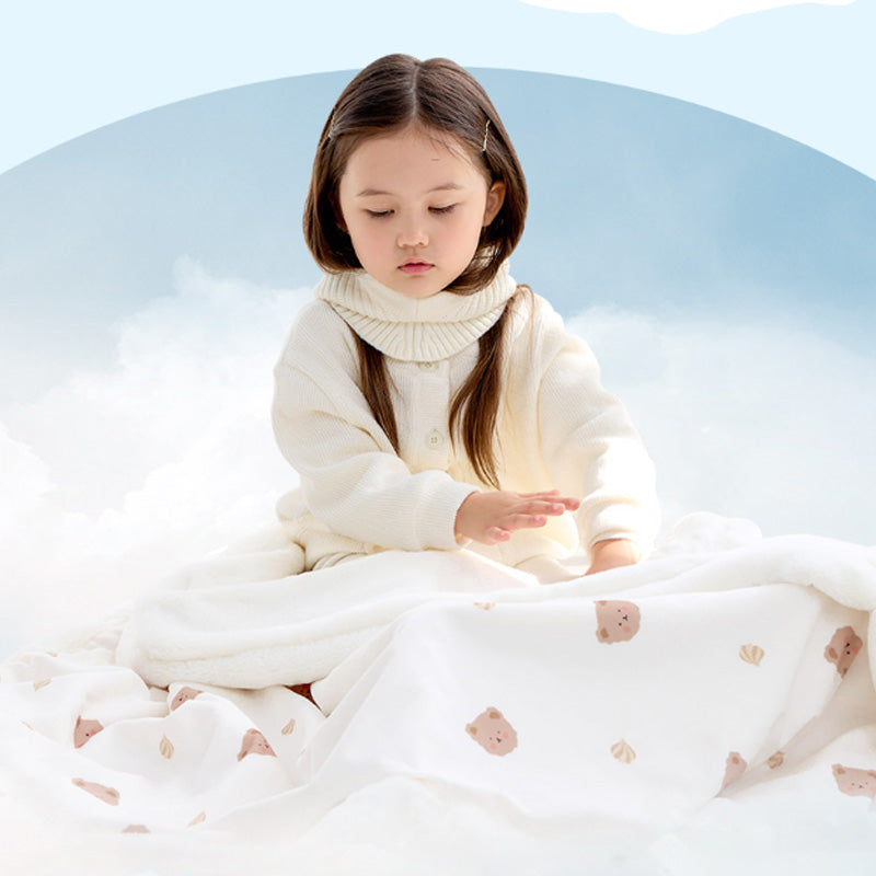 Bebenuvo Cloud Fur Snow Blanket-Chouxcream Gom