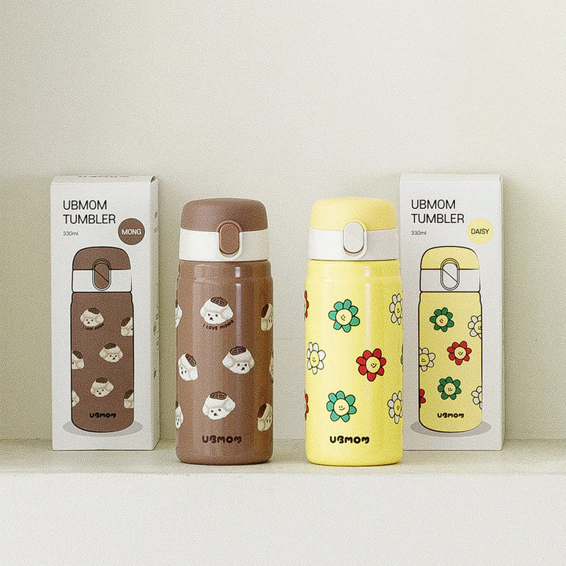 UBMOM Stainless Steel Cream Mong Tumbler 330ml