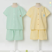 Korean Summer Premium Seersucker Pajama Set