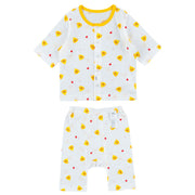 Kids Summer Short Shirt Cotton Cool Mesh Pajamas Set - Baby Koko