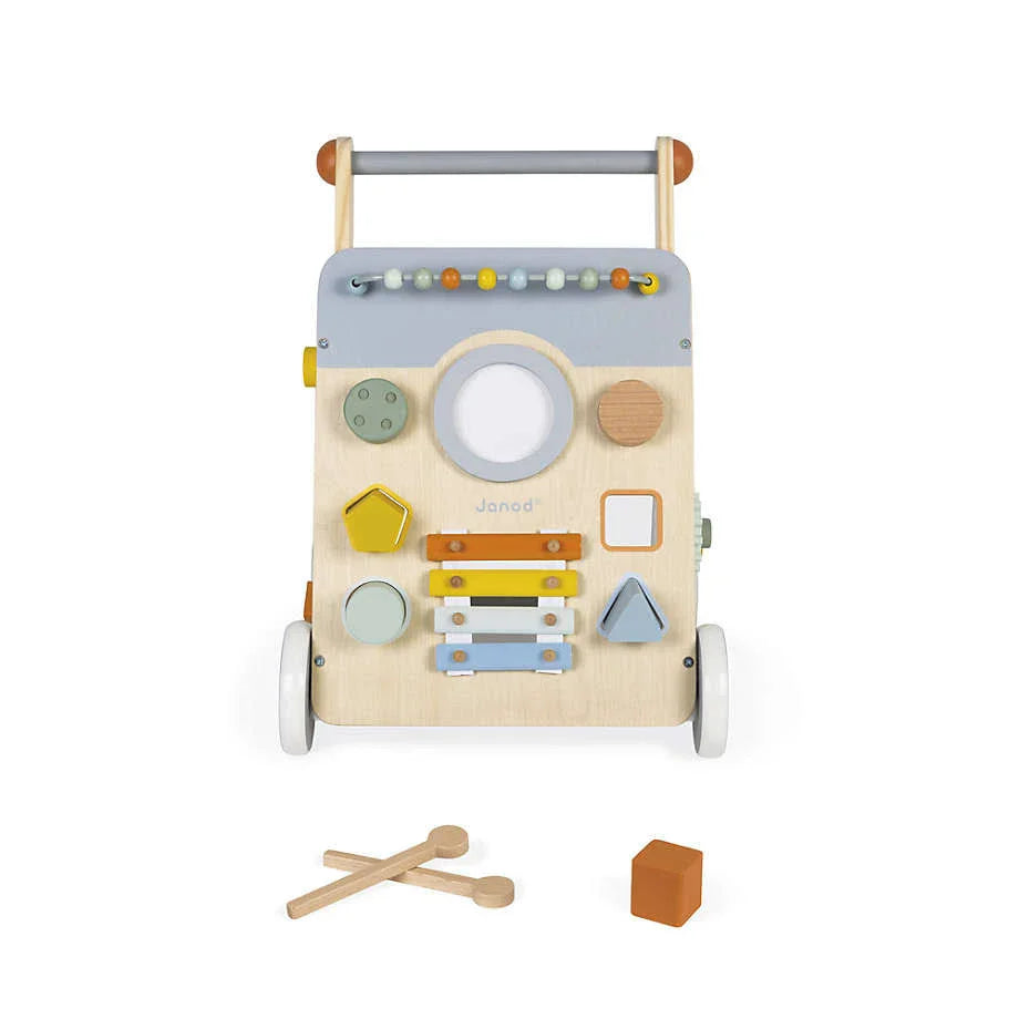 Janod Sweet Cocoon Wooden Multi-Activity Trolley