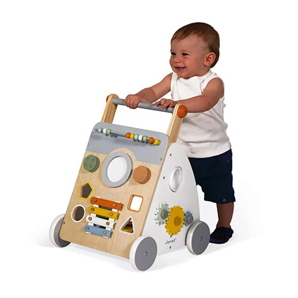 Janod Sweet Cocoon Wooden Multi-Activity Trolley