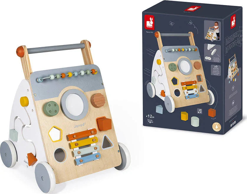 Janod Sweet Cocoon Wooden Multi-Activity Trolley