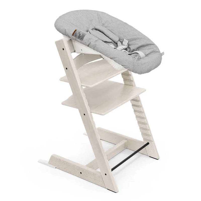 Stokke Tripp Trapp High Chair2 with Cushion, Newborn Set and Stokke Tray Bundle