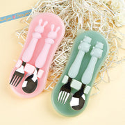 TierZero Silicone Spoon & Fork Set + Case