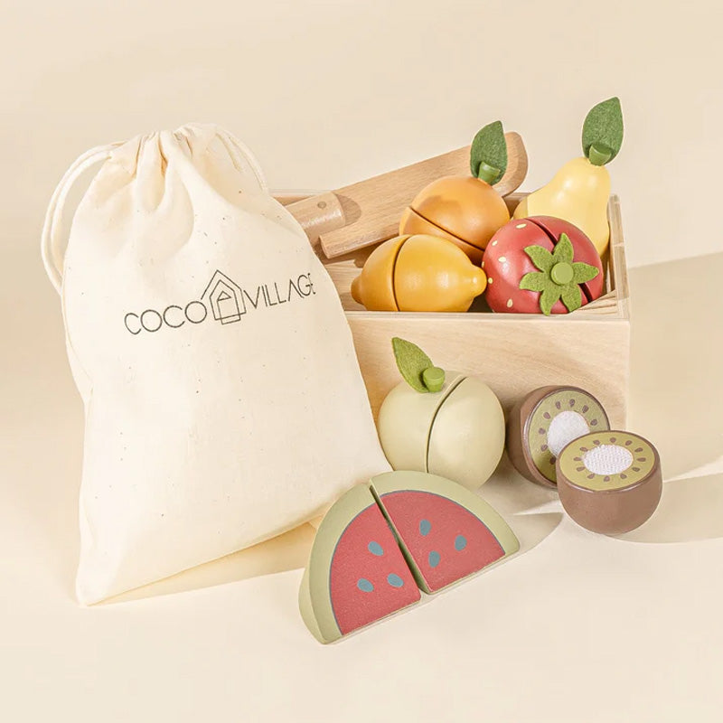 Coco Village Wooden Fruits playset