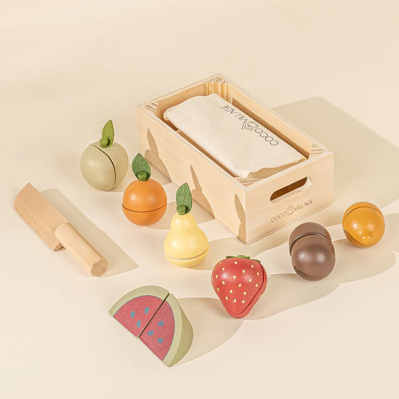Coco Village Wooden Fruits playset