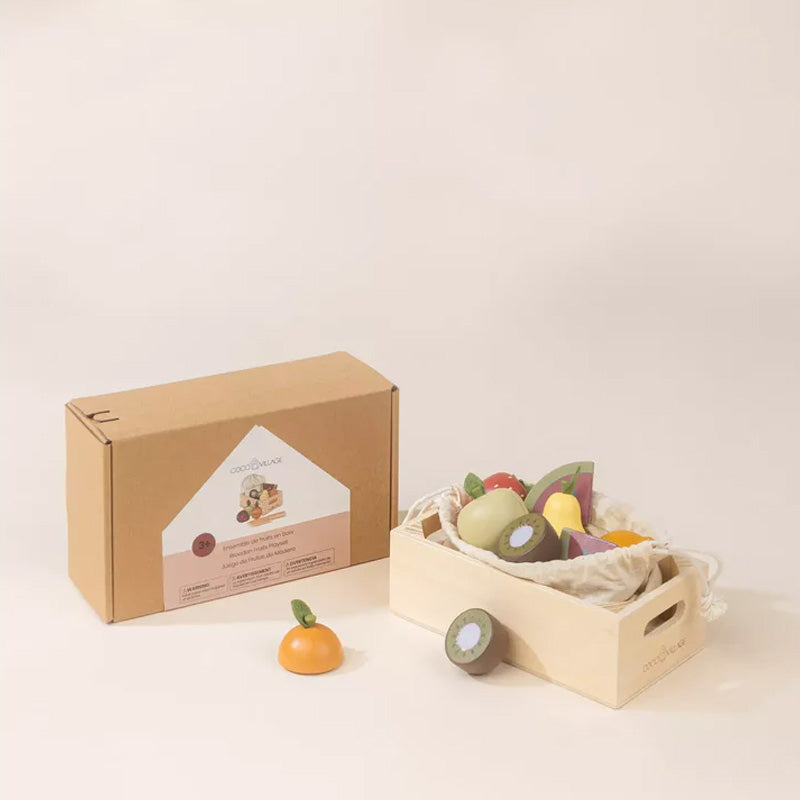 Coco Village Wooden Fruits playset