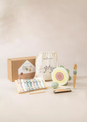COCO VILLAGE Wooden Musical Instruments Playset