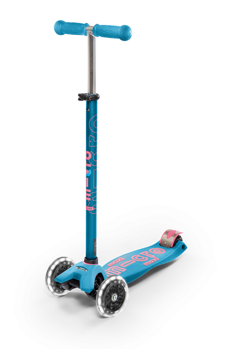 Micro Kickboard Maxi Deluxe With LED Wheels Age 5-12