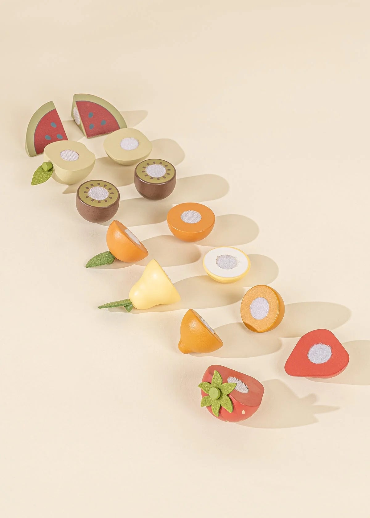 COCO VILLAGE Wooden Fruits playset
