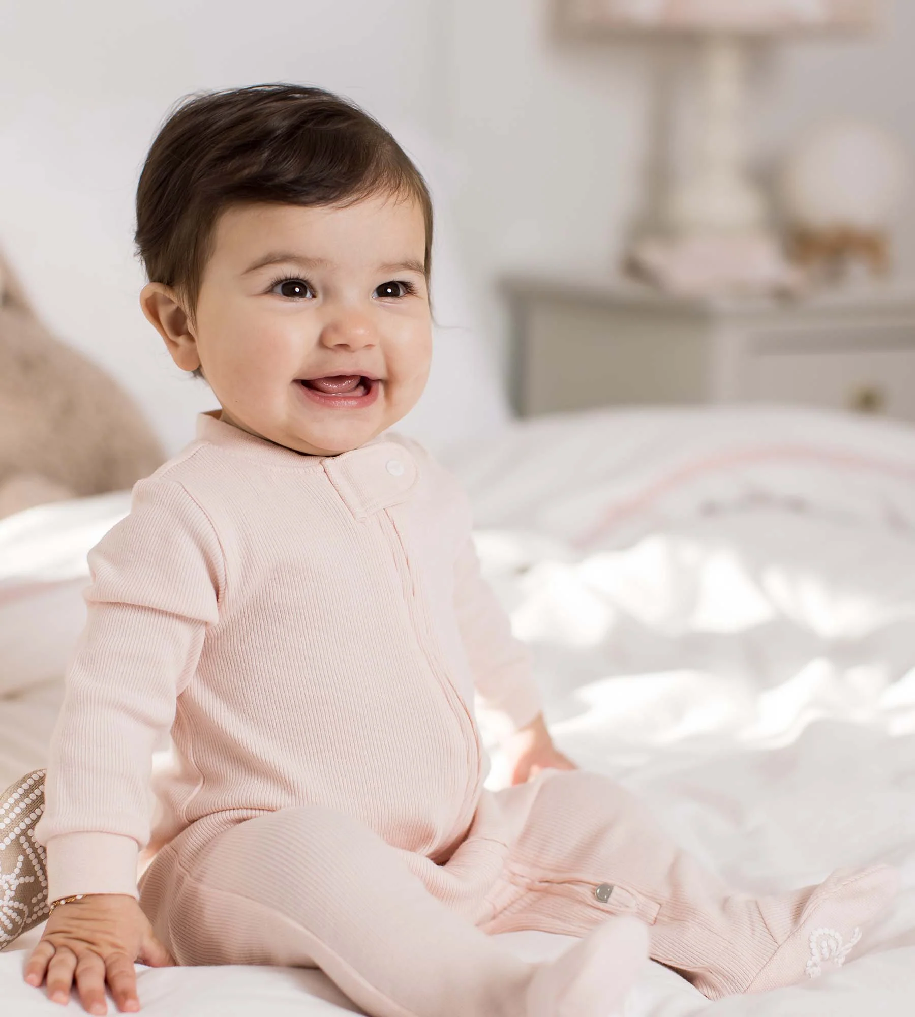 Burt's Bees Baby Solid Rib Organic Cotton Sleep & Play