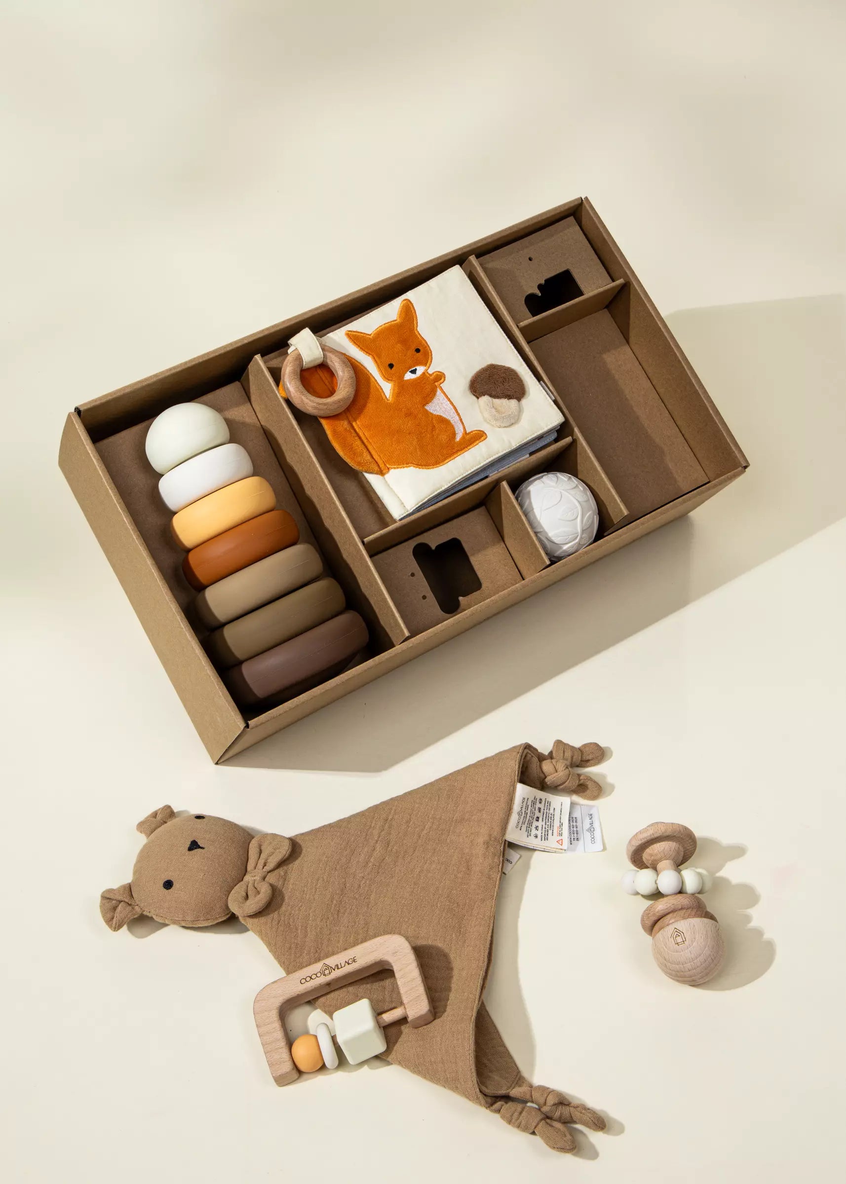 COCO VILLAGE Baby First Toys Gift Box