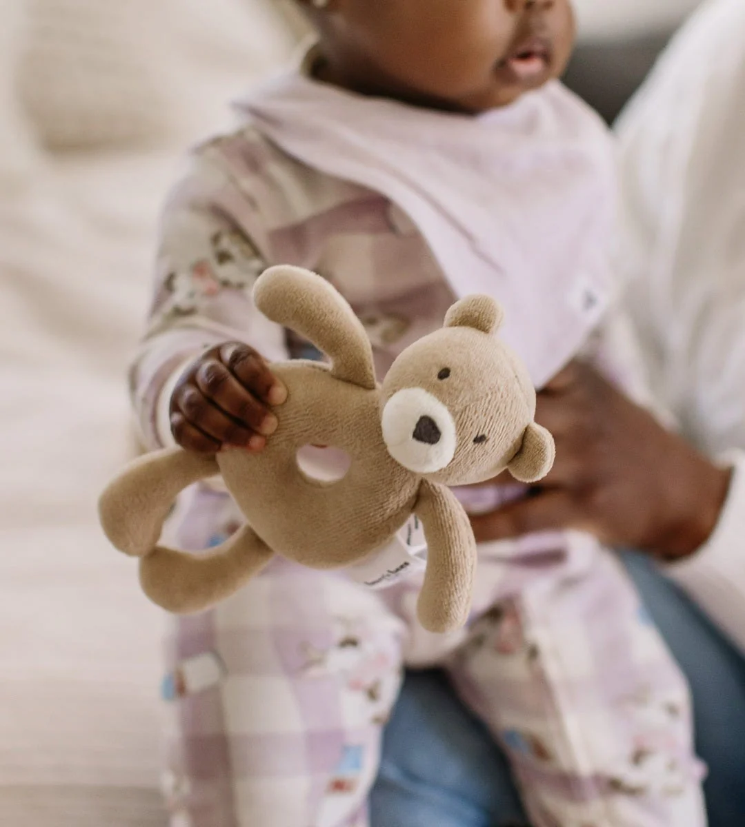 Burt's Bees Baby Bear Plush Baby Rattle
