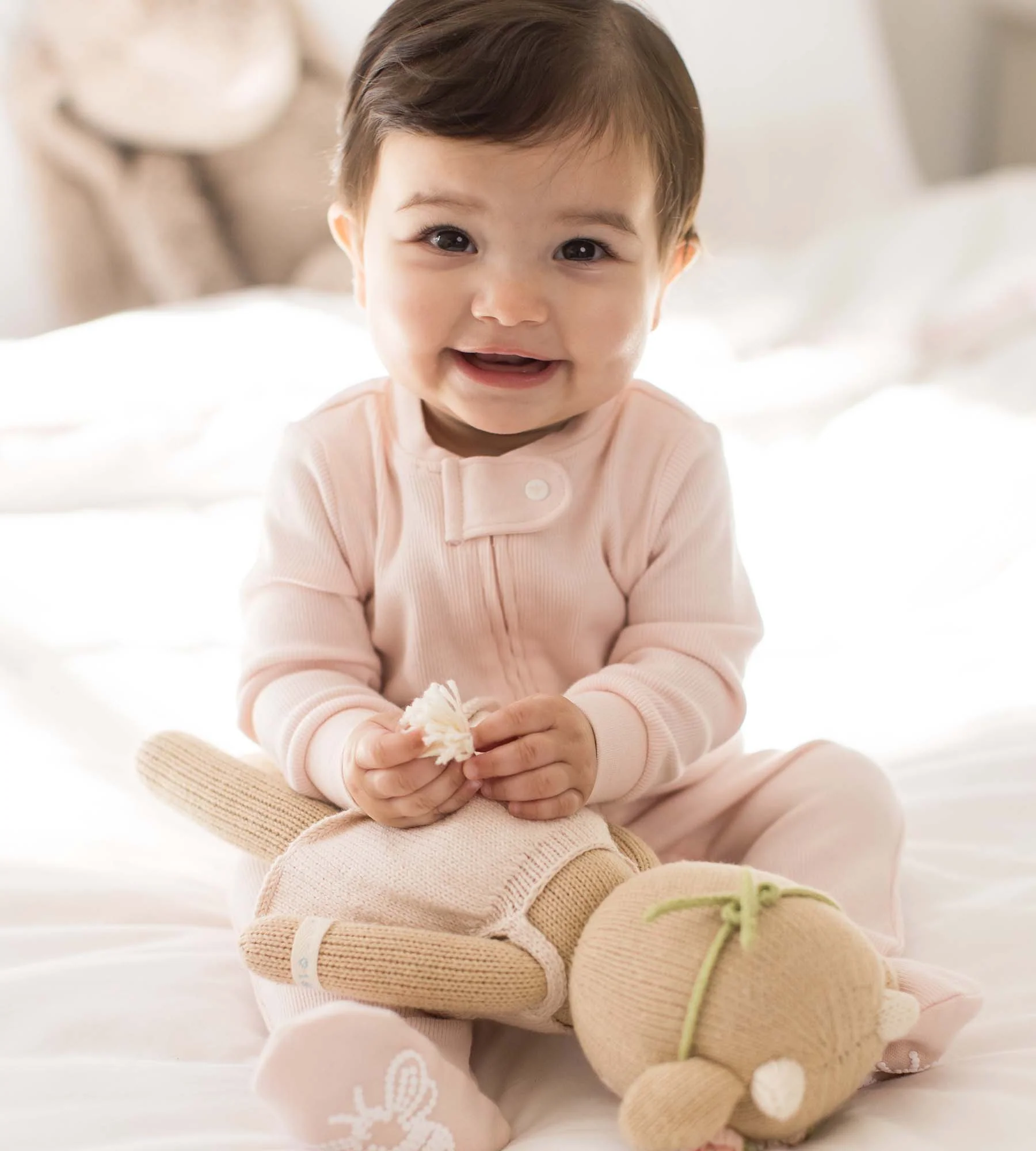 Burt's Bees Baby Solid Rib Organic Cotton Sleep & Play