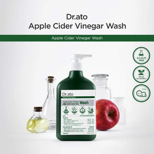 Dr.ato Apple Cider Vinegar Wash 310ml