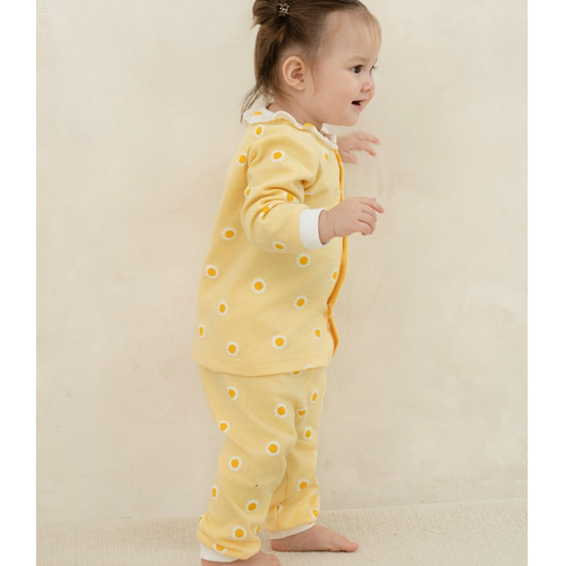 Korean Kids Pajamas Set-Dandelion